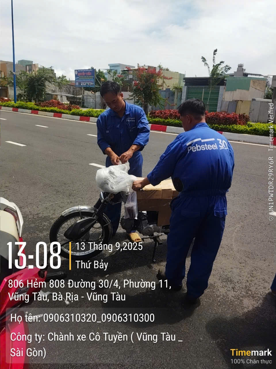 Gửi xe máy từ Thành Phố đi về Xuyên Mộc