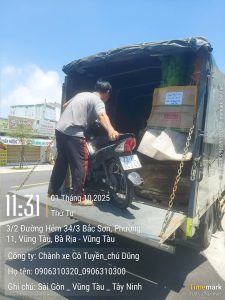 Gửi xe máy từ thành phố đi về Vũng Tàu