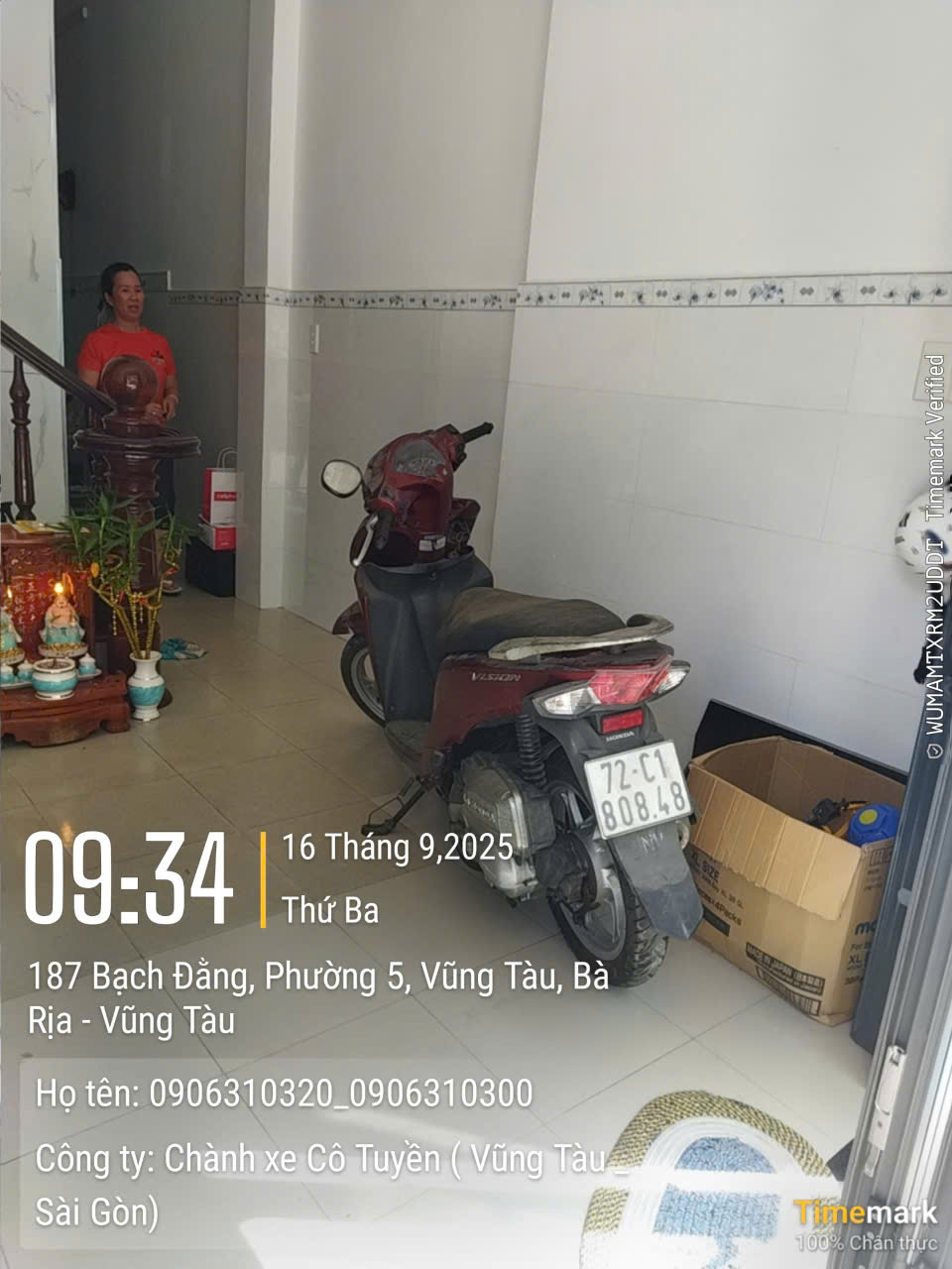 Gửi xe máy từ Thành Phố đi về Đồng Nai