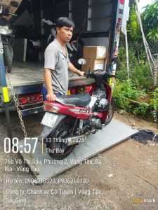 Gửi xe máy từ Thành Phố đi về Long Đất